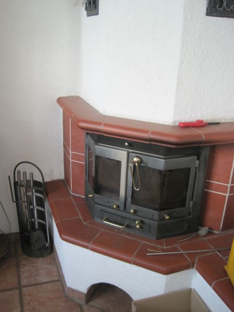 Kamin im Wohnbereich